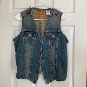 Denim vest